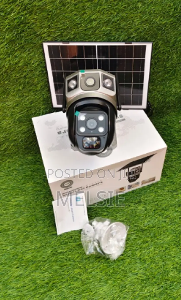 PTZ Solar Camera Dual Lens – 4mp CCTV