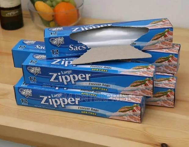 Re-Usable Fridge Zipper Bags 2kg 12pc*