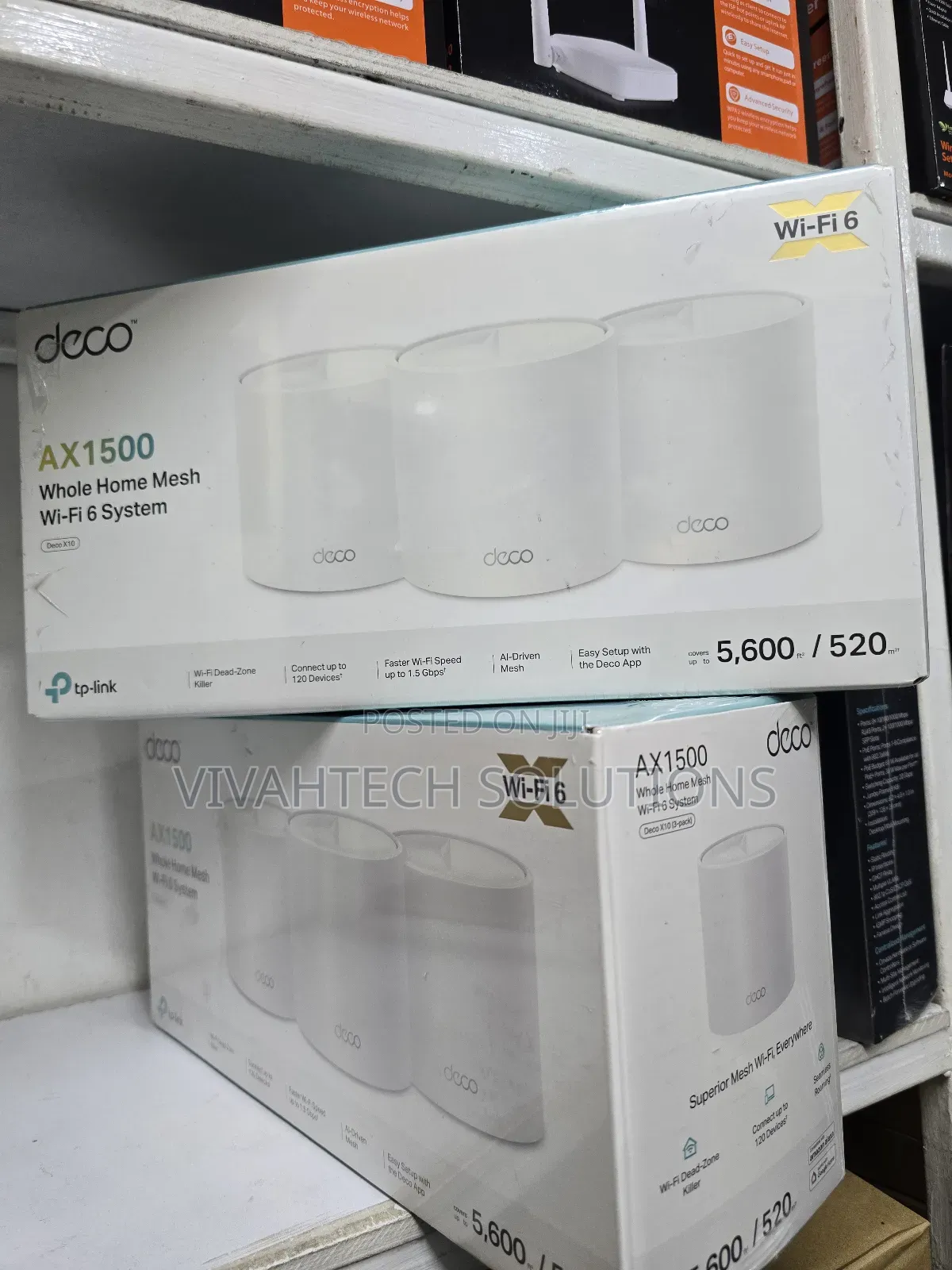 Tp-Link Deco X10 Ax1500 Whole Home Mesh Wi-Fi 6 System