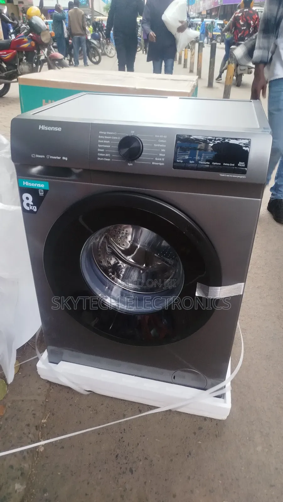 Hisense 8kgs Full Automatic Wash and Spin