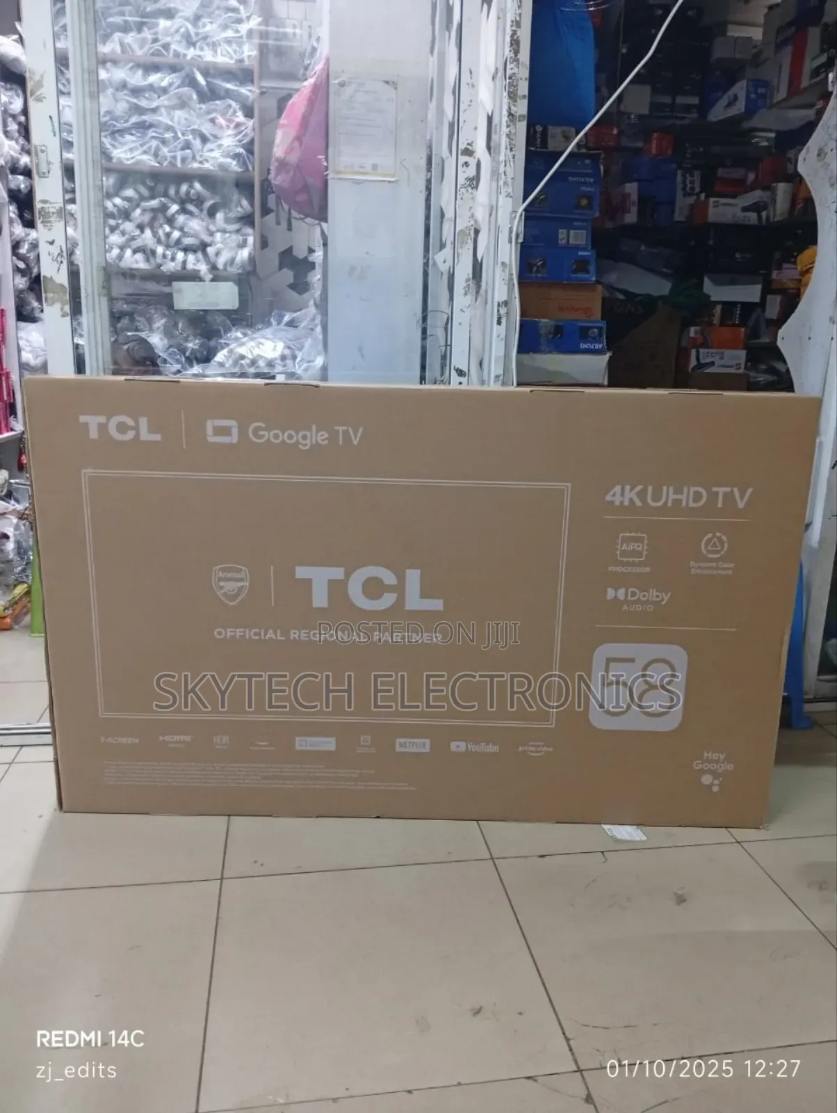 TCL 58inches Uhd Tv