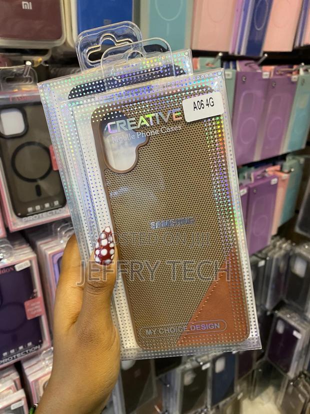 Mikert Samsung Galaxy A06 4g Leather Back Case - thumbnail 3