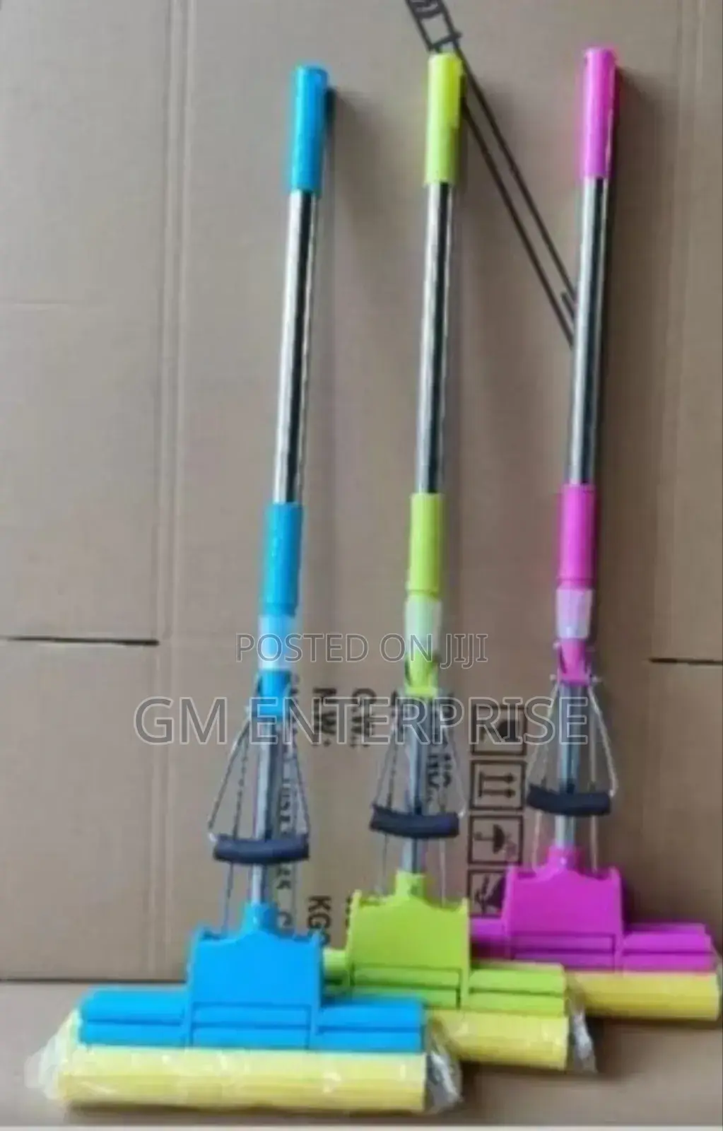 38cmx110cm Self Wringing Super Absorbent Sponge Mop