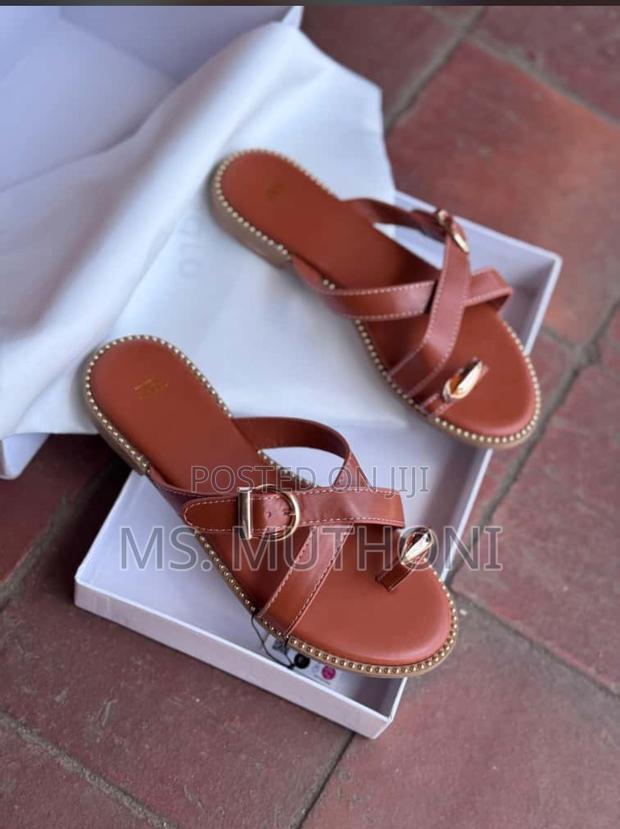 Zara With a Buckle and Toe Ring Detail Ladies Sandals