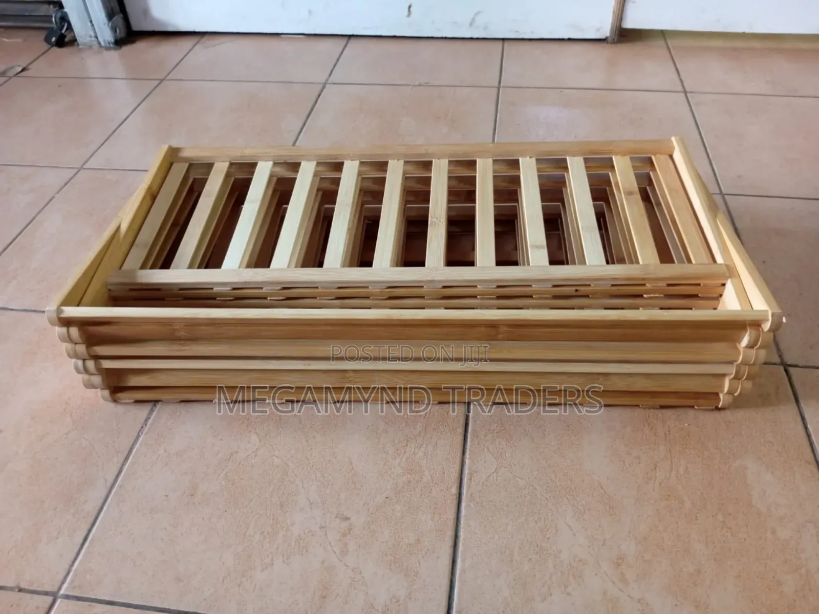 6 - Layer Bamboo Shoe Rack/Foldable Shoe Rack