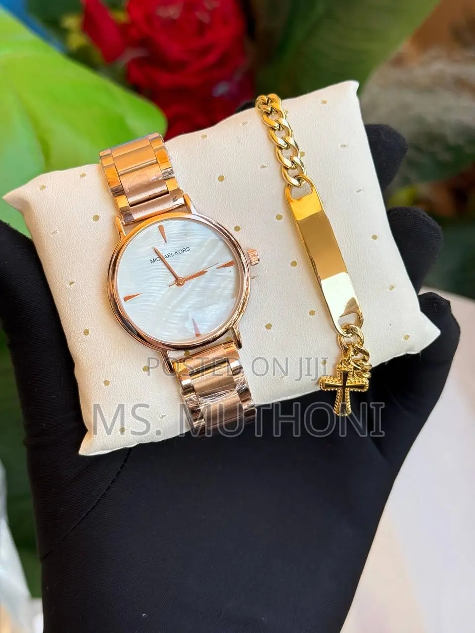 Ladies Michael Kors X Bracelet Gift Pack ( Birthday / Valentines )