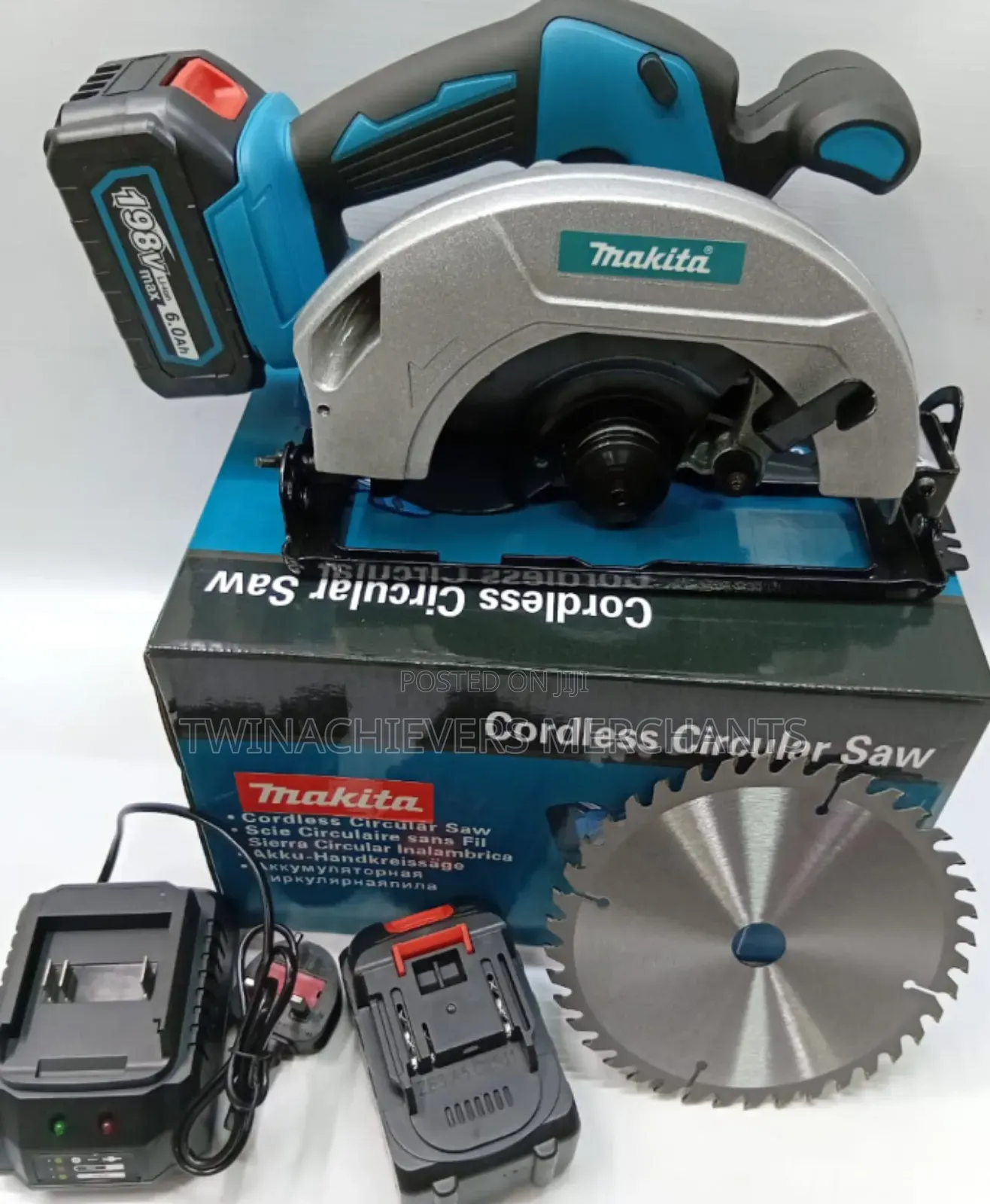 Makita Cordless Circular Saw 7inch 185mm (198v Battery)