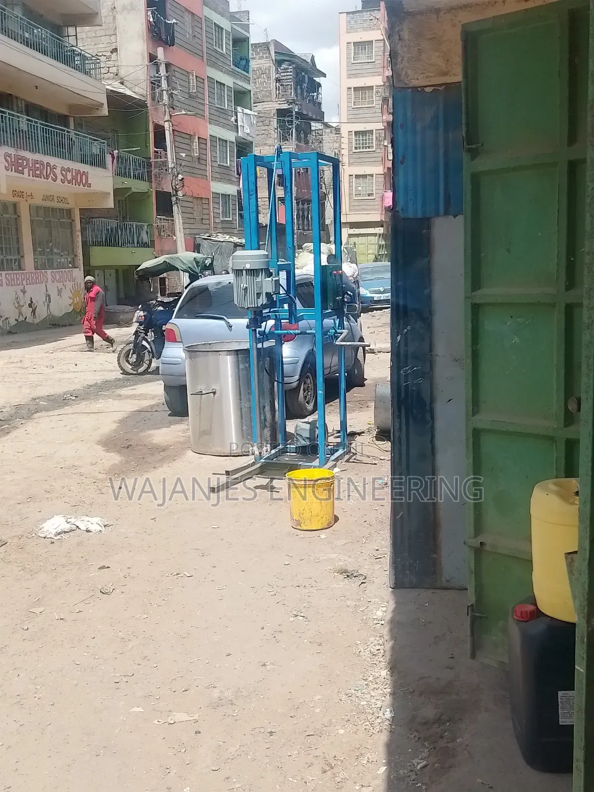 Industrial Electric Paint Mixer Machine