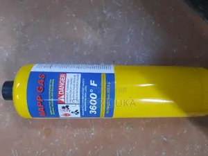 Mapp Gas. 453.6 G. 3600° F (1900° C).