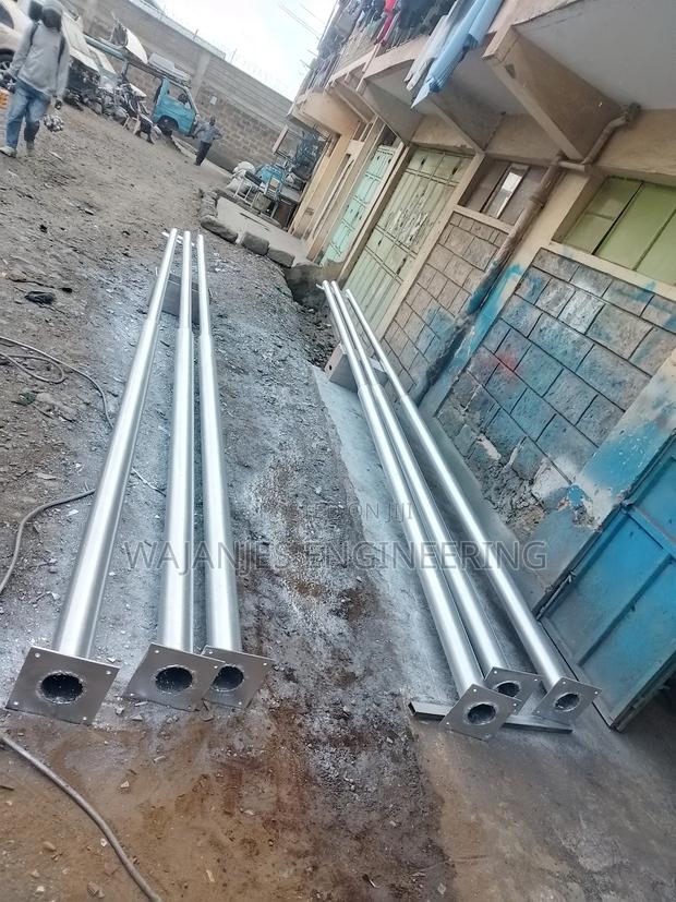 Heavy Duty Galvanized and Streetlight Post (40ft-150ft)