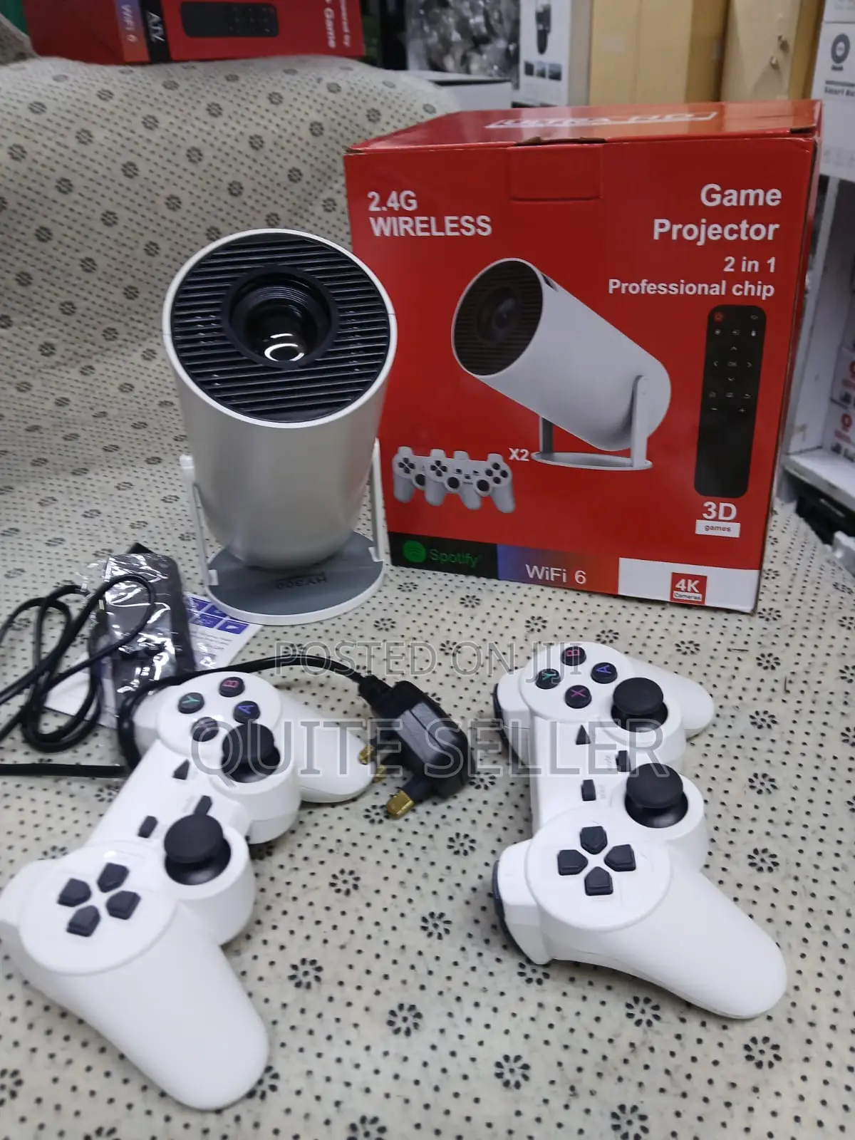 New Advanced Hy300 Gaming Video Projector Android 13 1080p