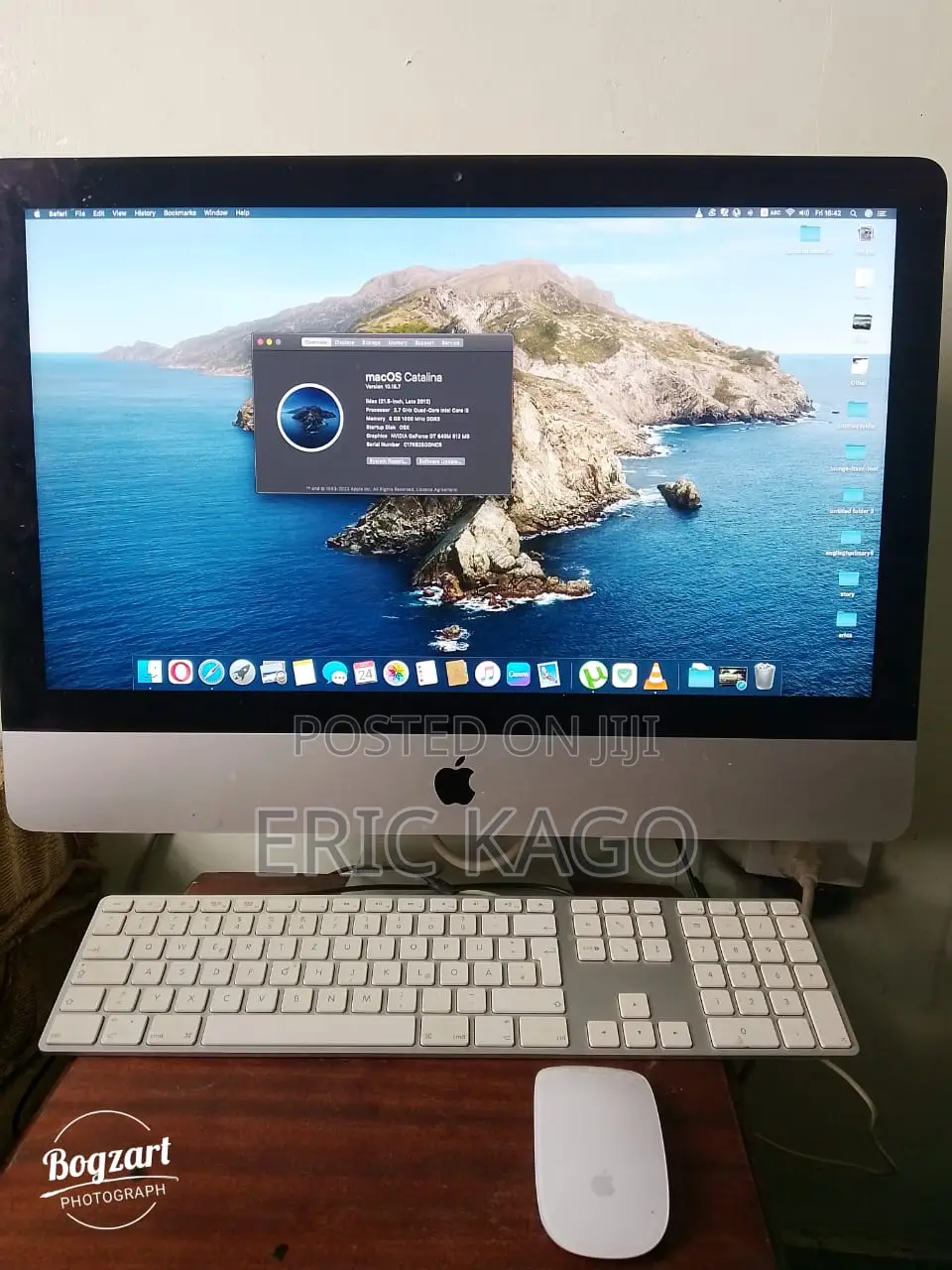 Desktop Computer Apple iMac 8GB Intel Core I5 HDD 1T
