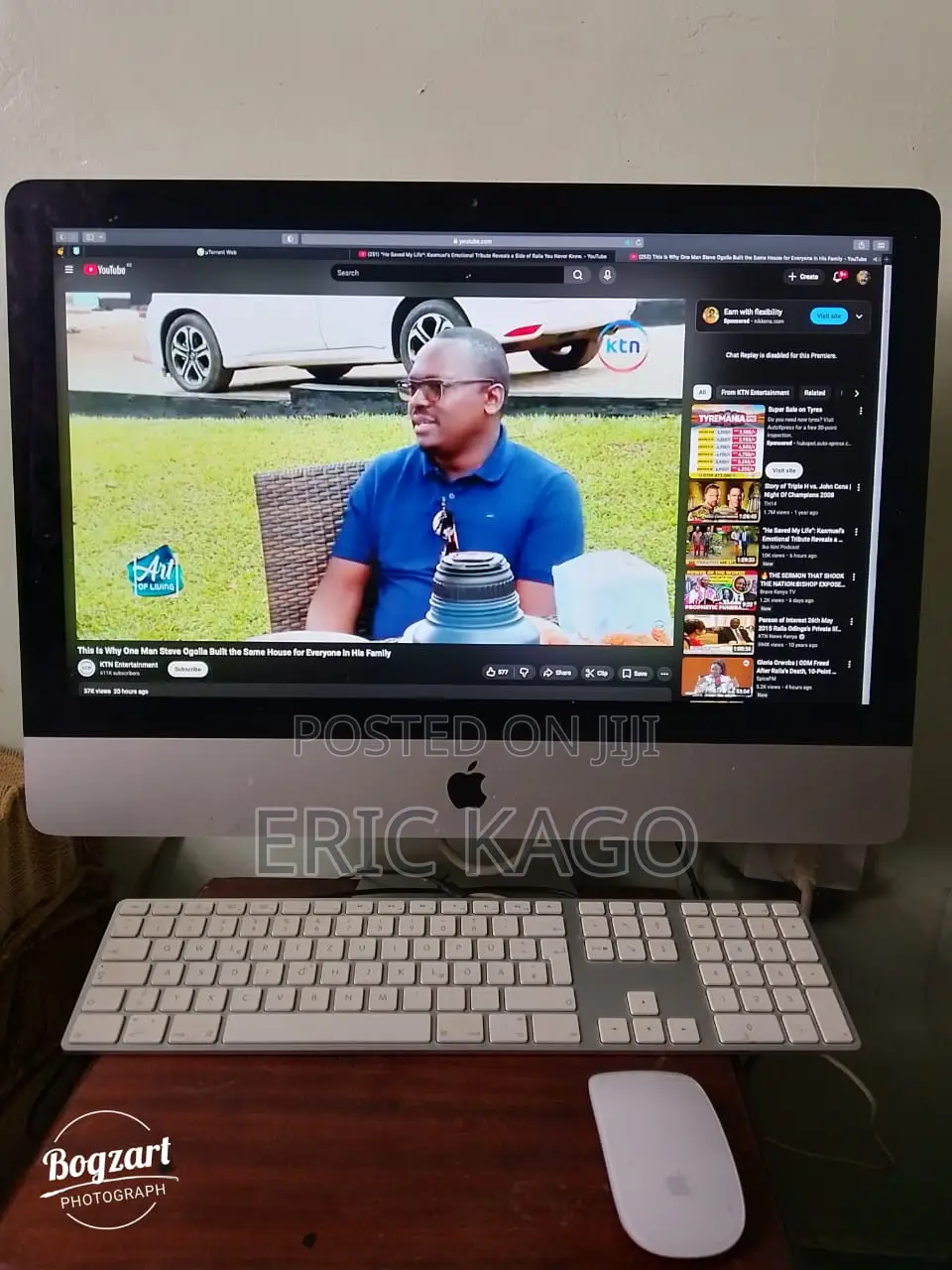 Desktop Computer Apple iMac 8GB Intel Core I5 HDD 1T