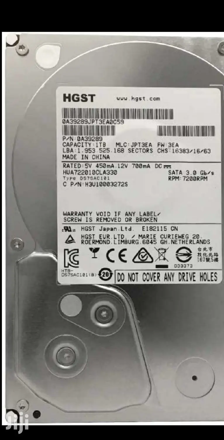 Healthy Internal Desktop Hard Disk