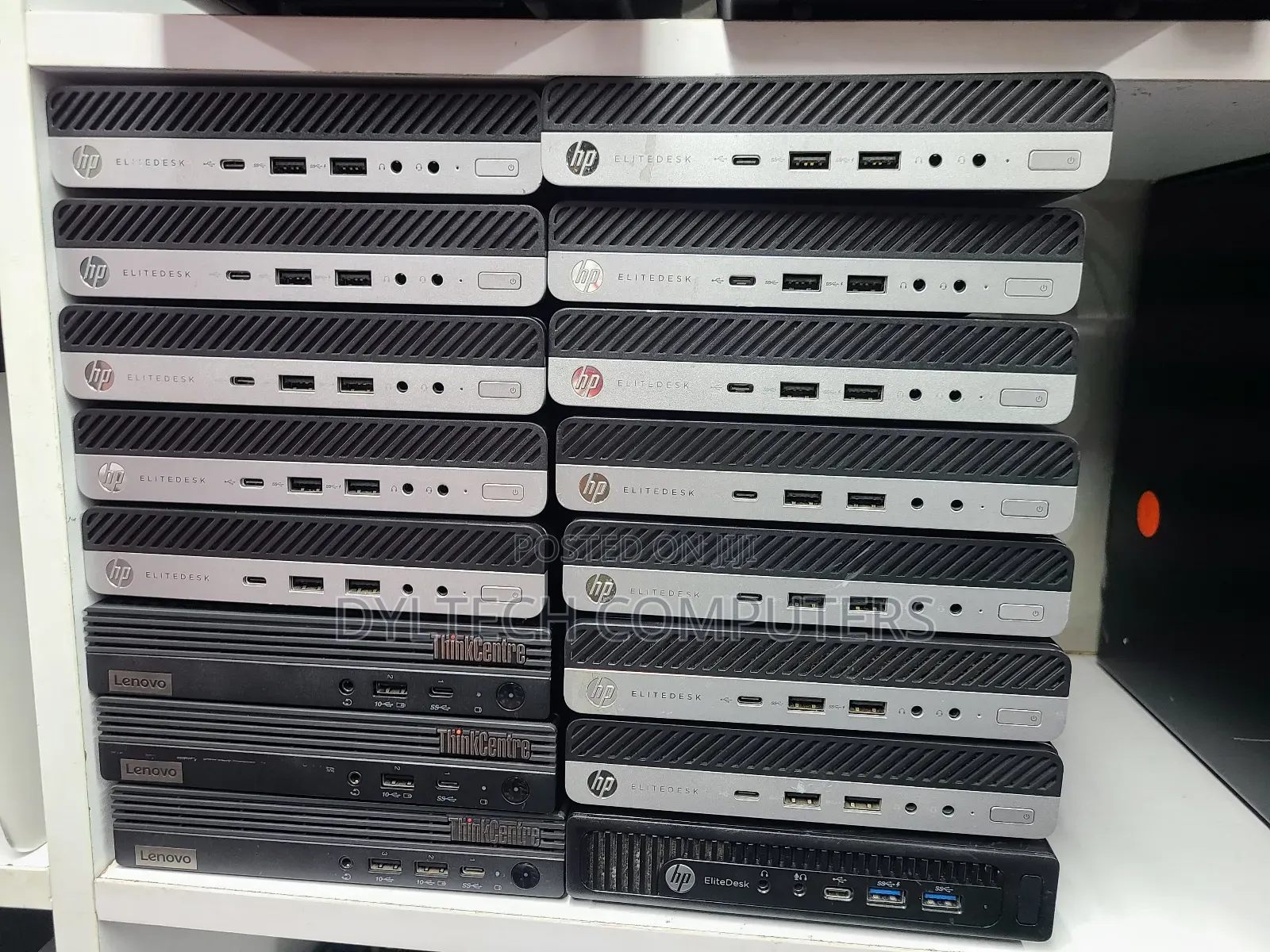 Desktop Computer HP EliteDesk 800 G3 8GB Intel Core i7 SSD 256GB