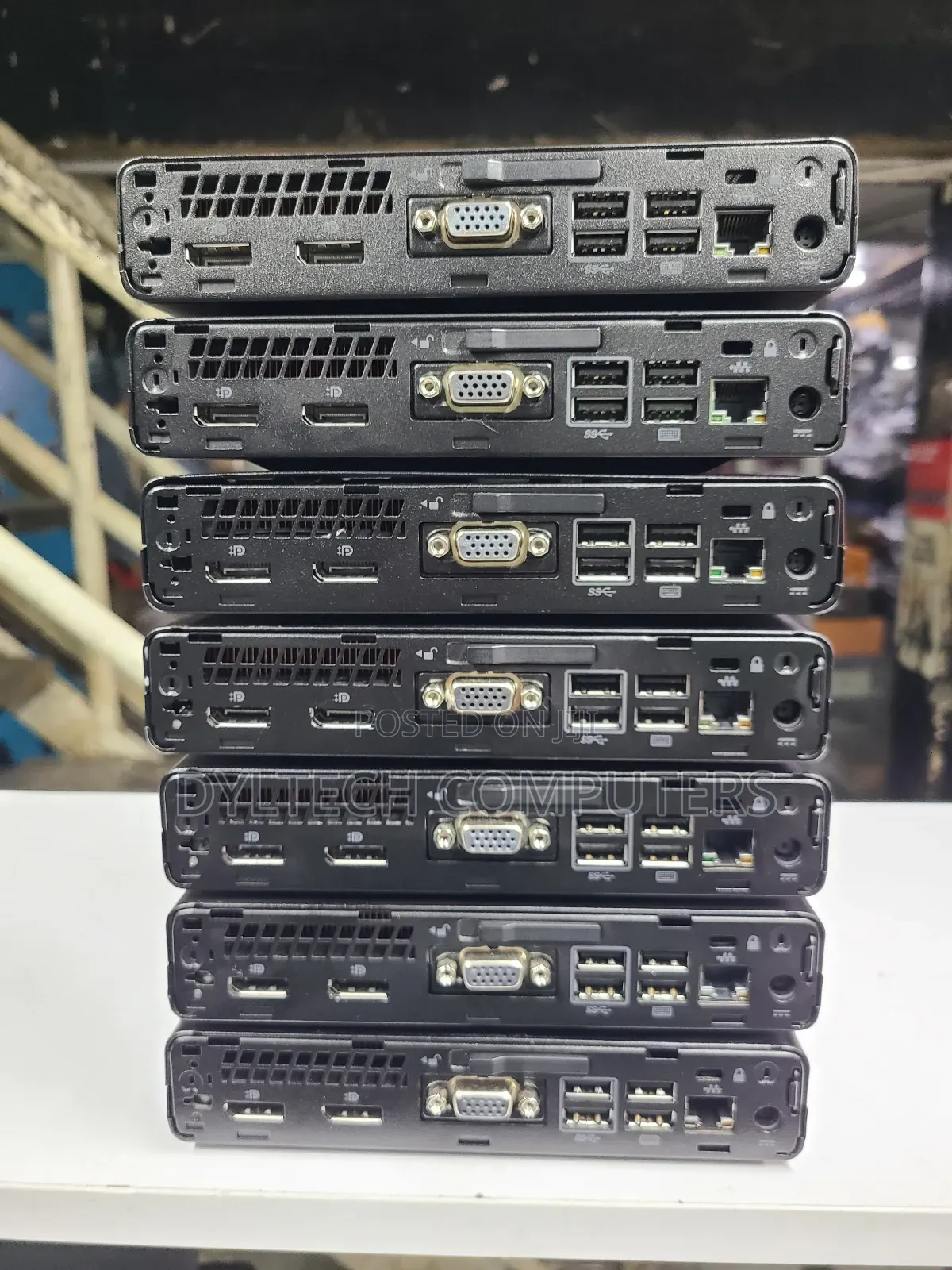 Desktop Computer HP EliteDesk 800 G3 8GB Intel Core i7 SSD 256GB