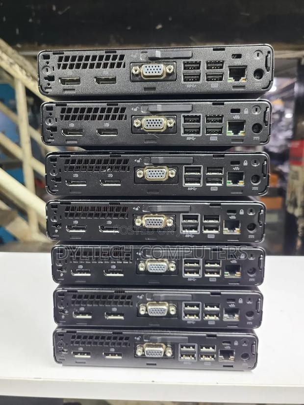 Desktop Computer HP EliteDesk 800 G3 8GB Intel Core I7 SSD 256GB - thumbnail 2