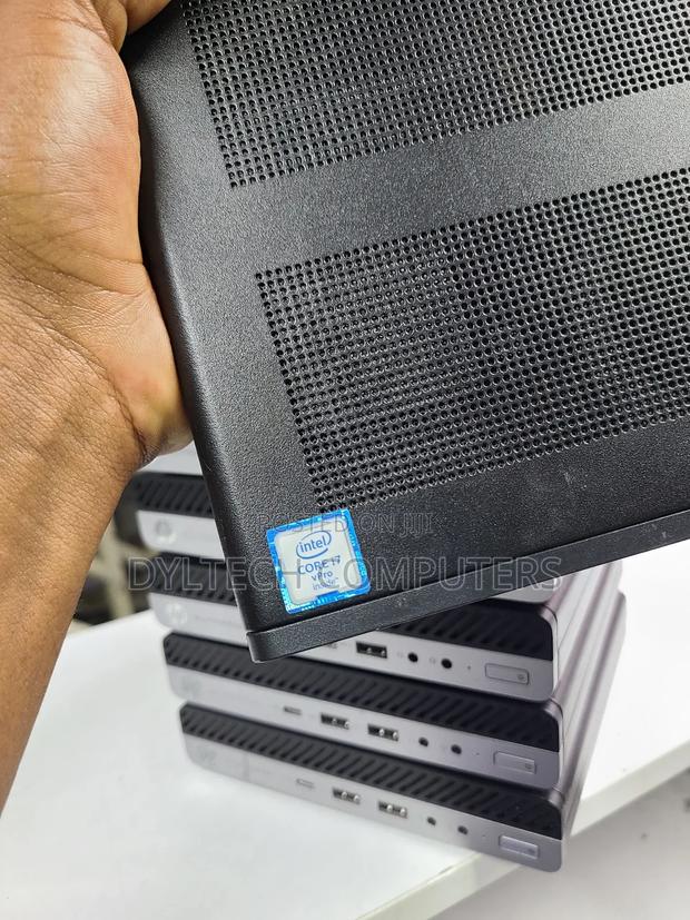 Desktop Computer HP EliteDesk 800 G3 8GB Intel Core I7 SSD 256GB - thumbnail 3