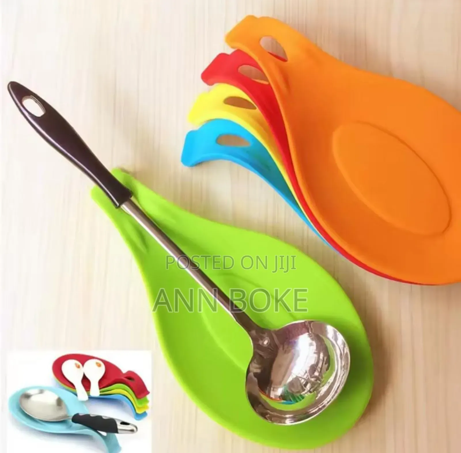 Heat Resistant Spoon Rest Available* Material: Silicone