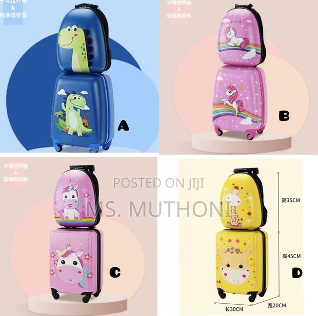 Kids Luggage Set (Trolley Suitcase With Backpack) - thumbnail 2