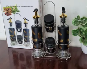 5in1 Seasoning Set 2 - 300ml Oil Dispenser 2 - 100ml Salt