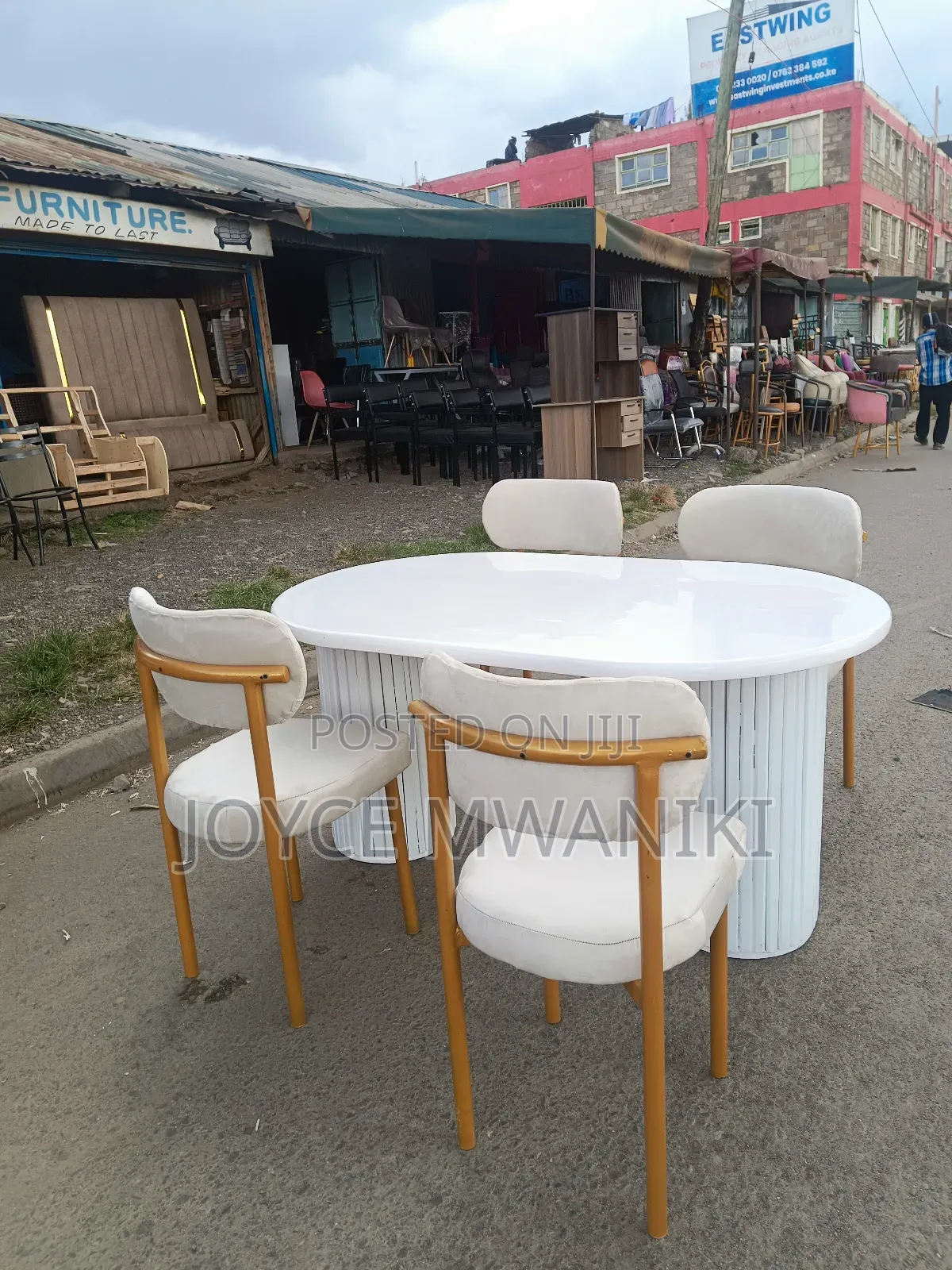 Modern Sleek Design Dining Set