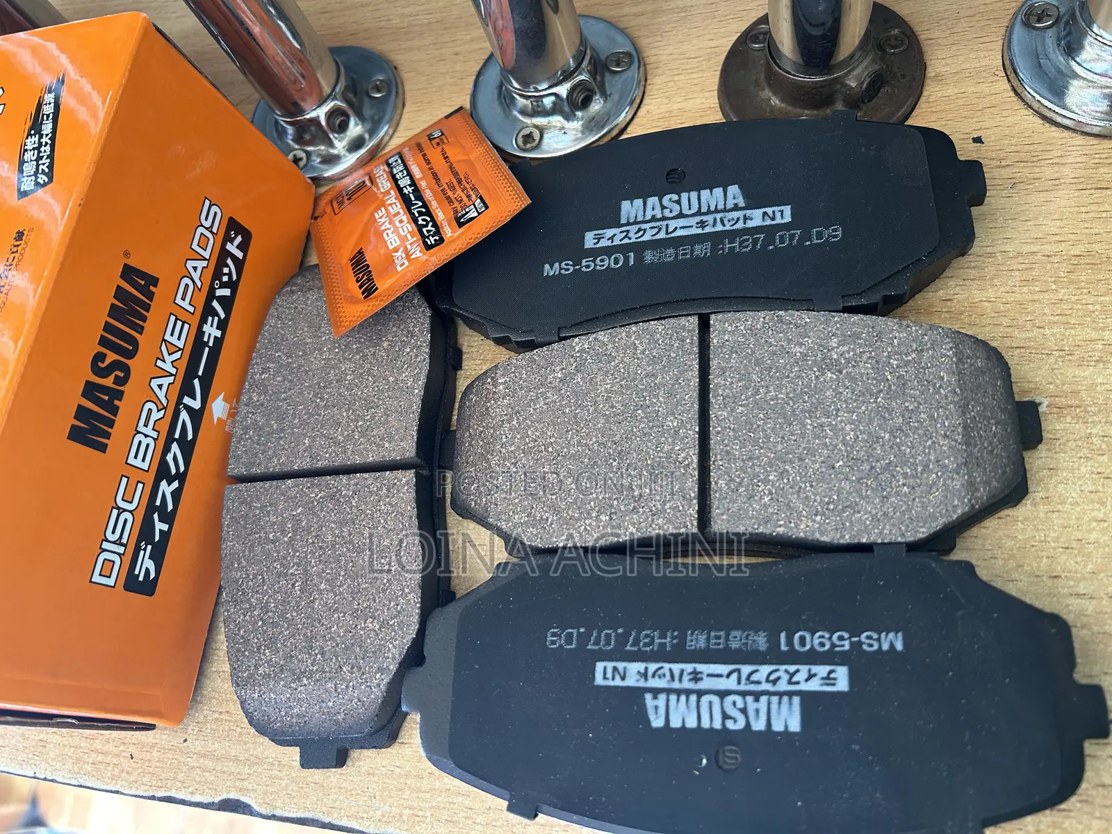 Front Mazda Cx8 Masuma Brakepads