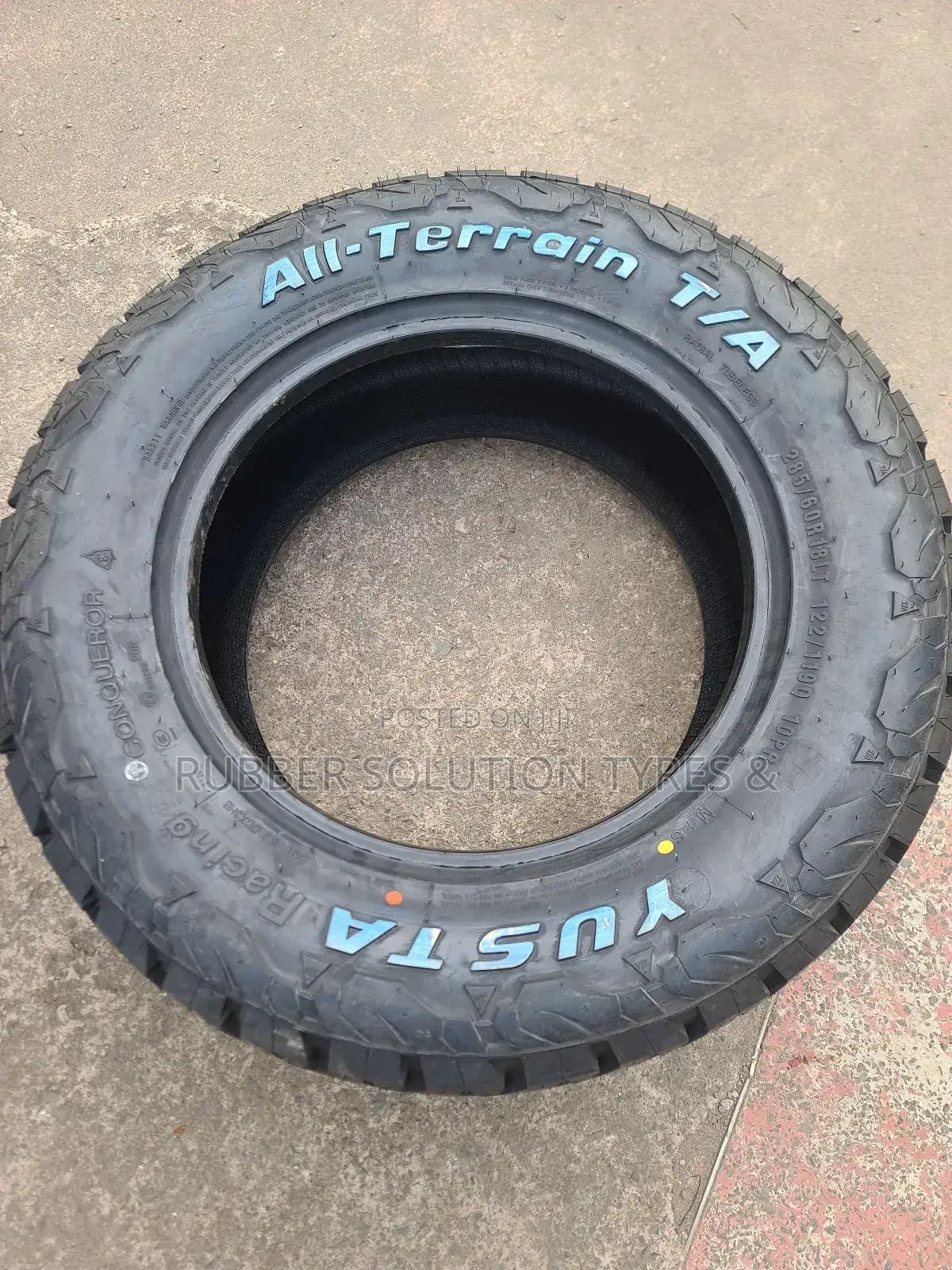 285/60r18 Yusta Tires Lt -10pr