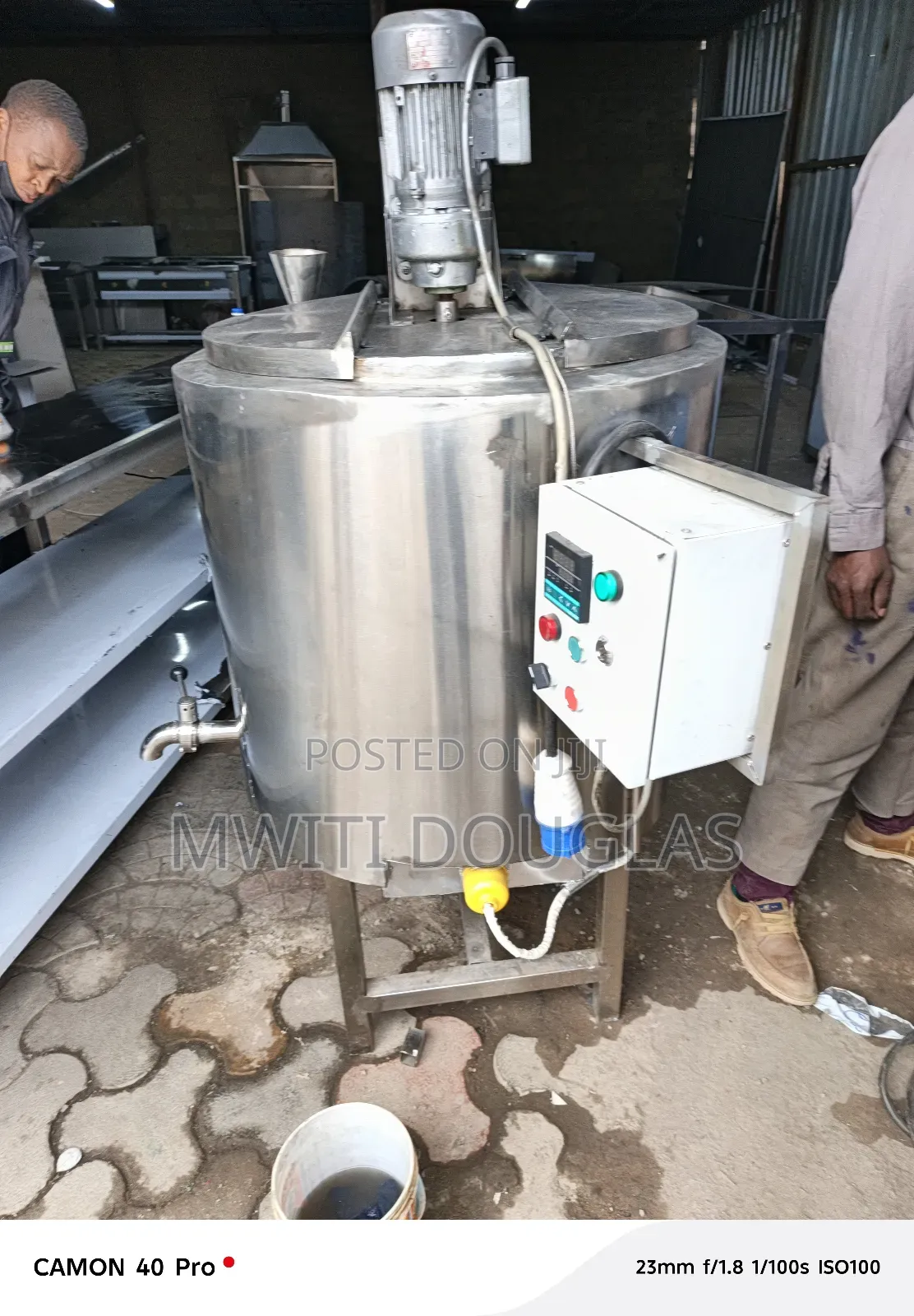 Stainless Steel 200litres Milk Pasteurizer