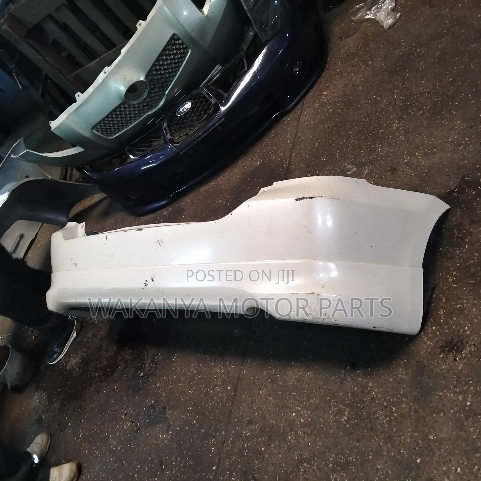Toyota Wish Model 2002/2004 Rear Bumper With Inbuilt Skirting