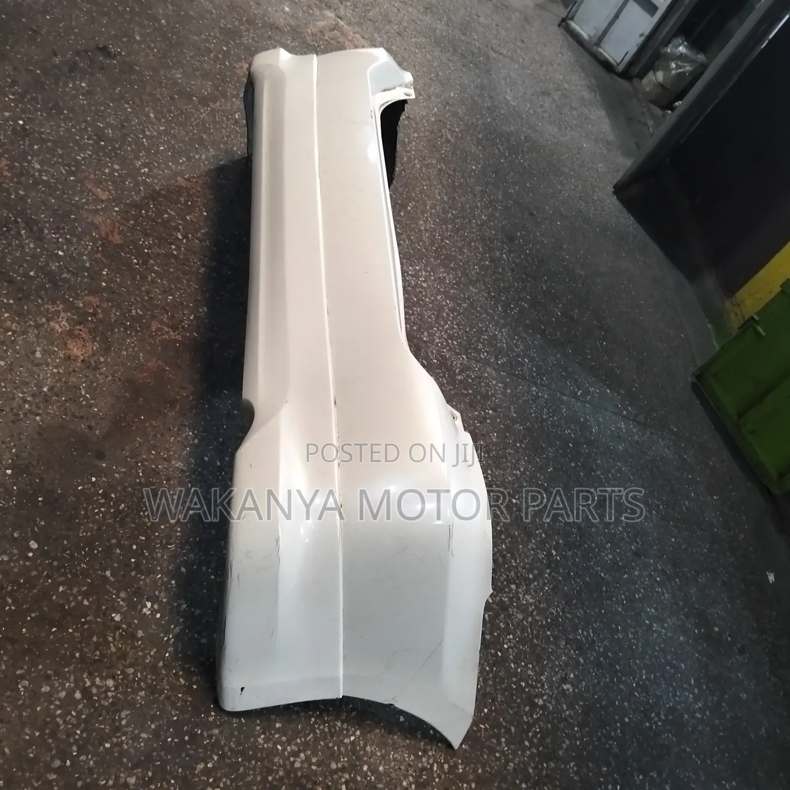 Toyota Wish Model 2002/2004 Rear Bumper With Inbuilt Skirting