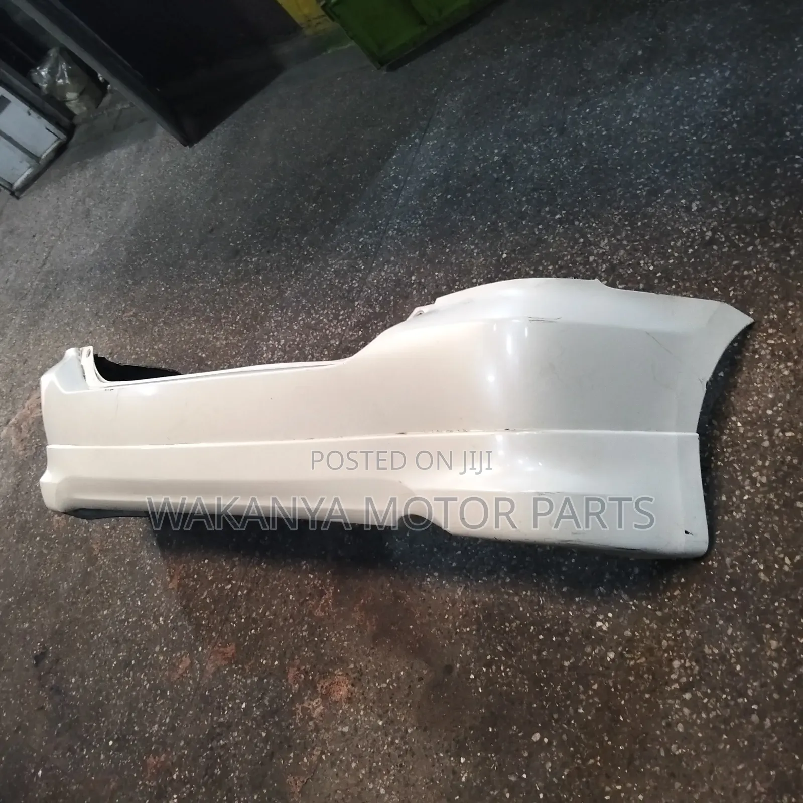 Toyota Wish Model 2002/2004 Rear Bumper With Inbuilt Skirting