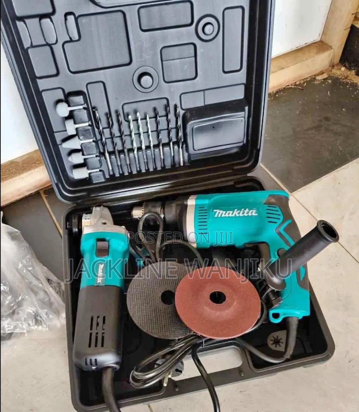 Makita Combo Drill and Angle Grinder