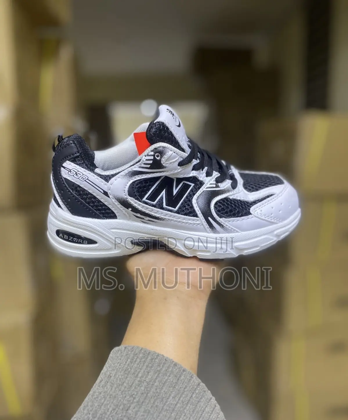 Kids Unisex N.B Black Sizes (31/32/33/34/35/36)