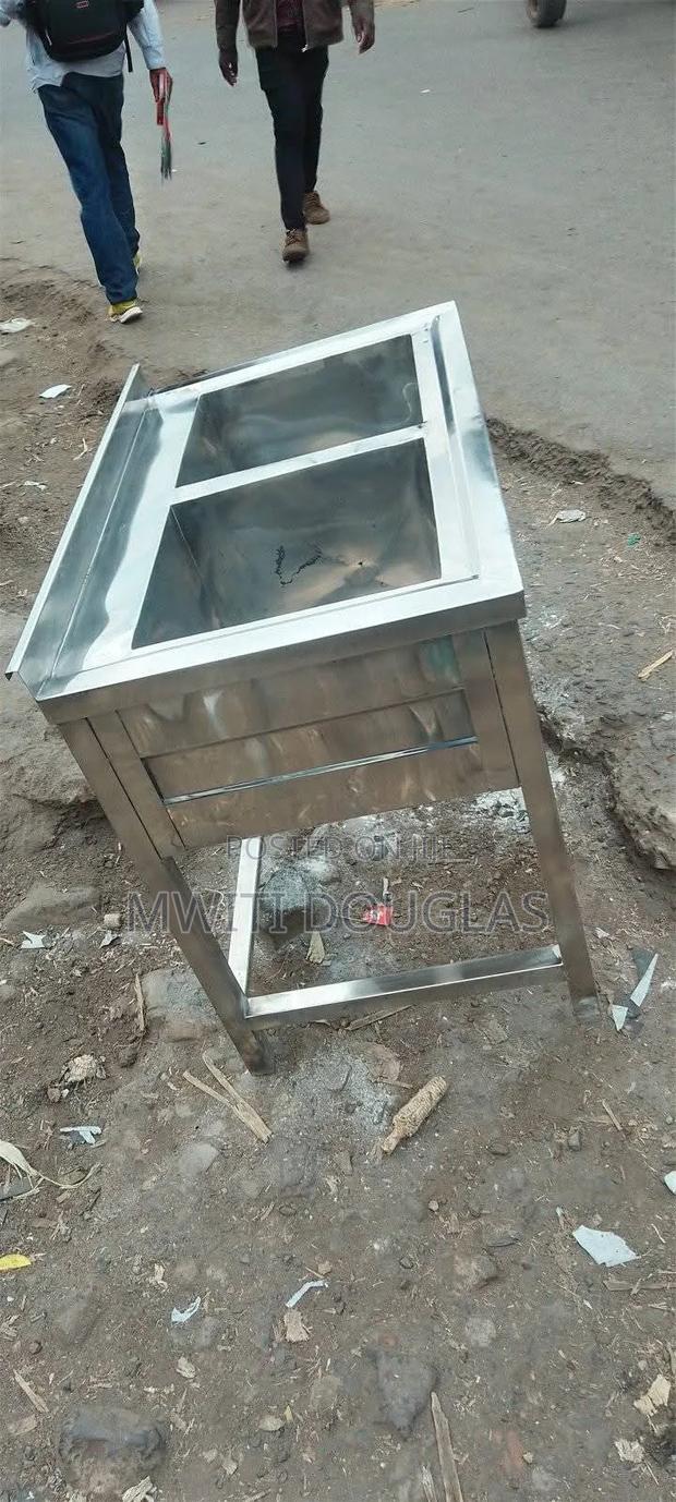 Advanced Double Sink With Side Panels - main view