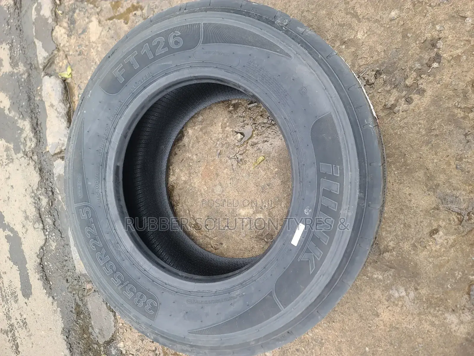 385 /55 R22.5 Ilink Tyres 20pr Ft126