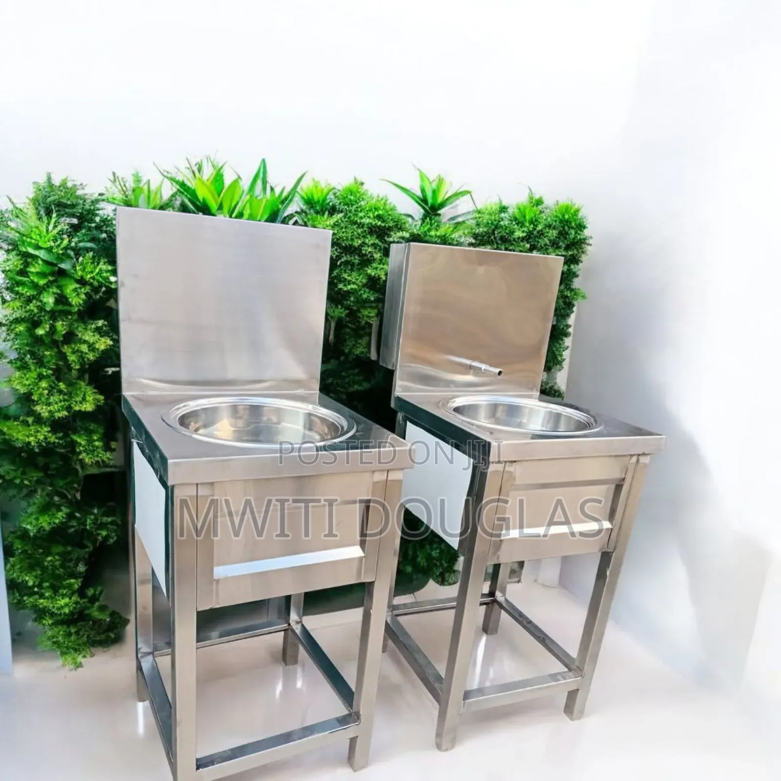 Modern Stainless Steel Hand Washing Station