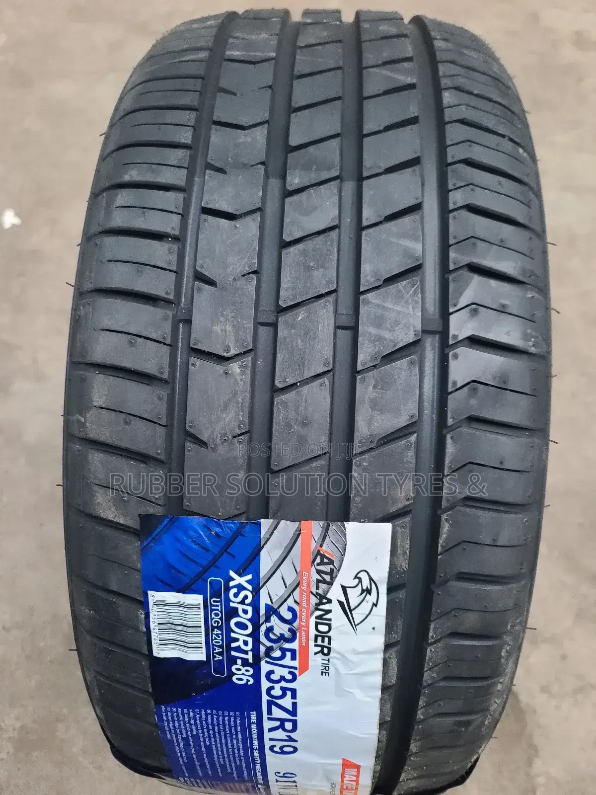 235 /35 R19 Atlander Tyres Xsport-86 Made in Thailand