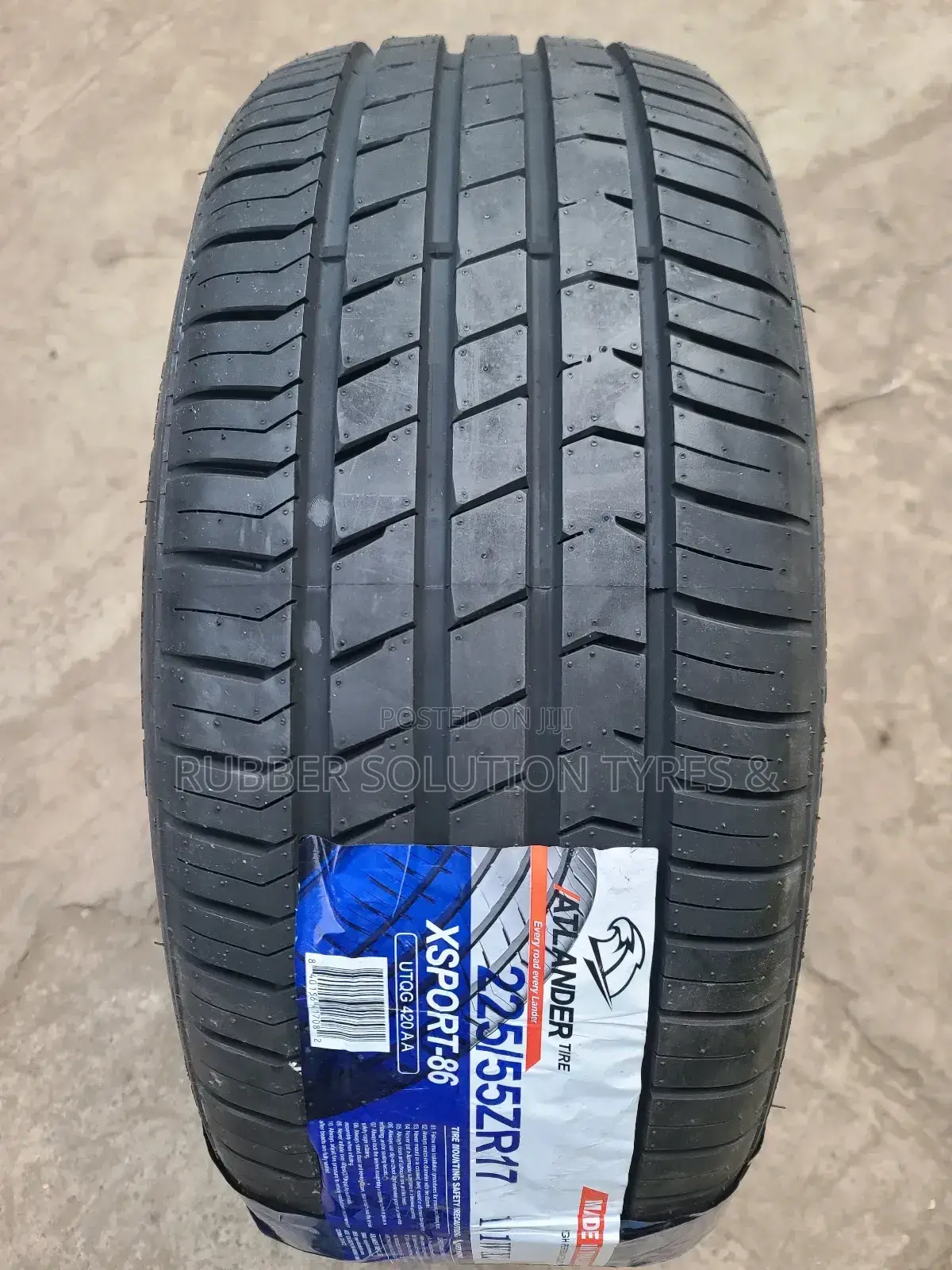 225/55r17 Atlanter Tires [Made In Thailand]