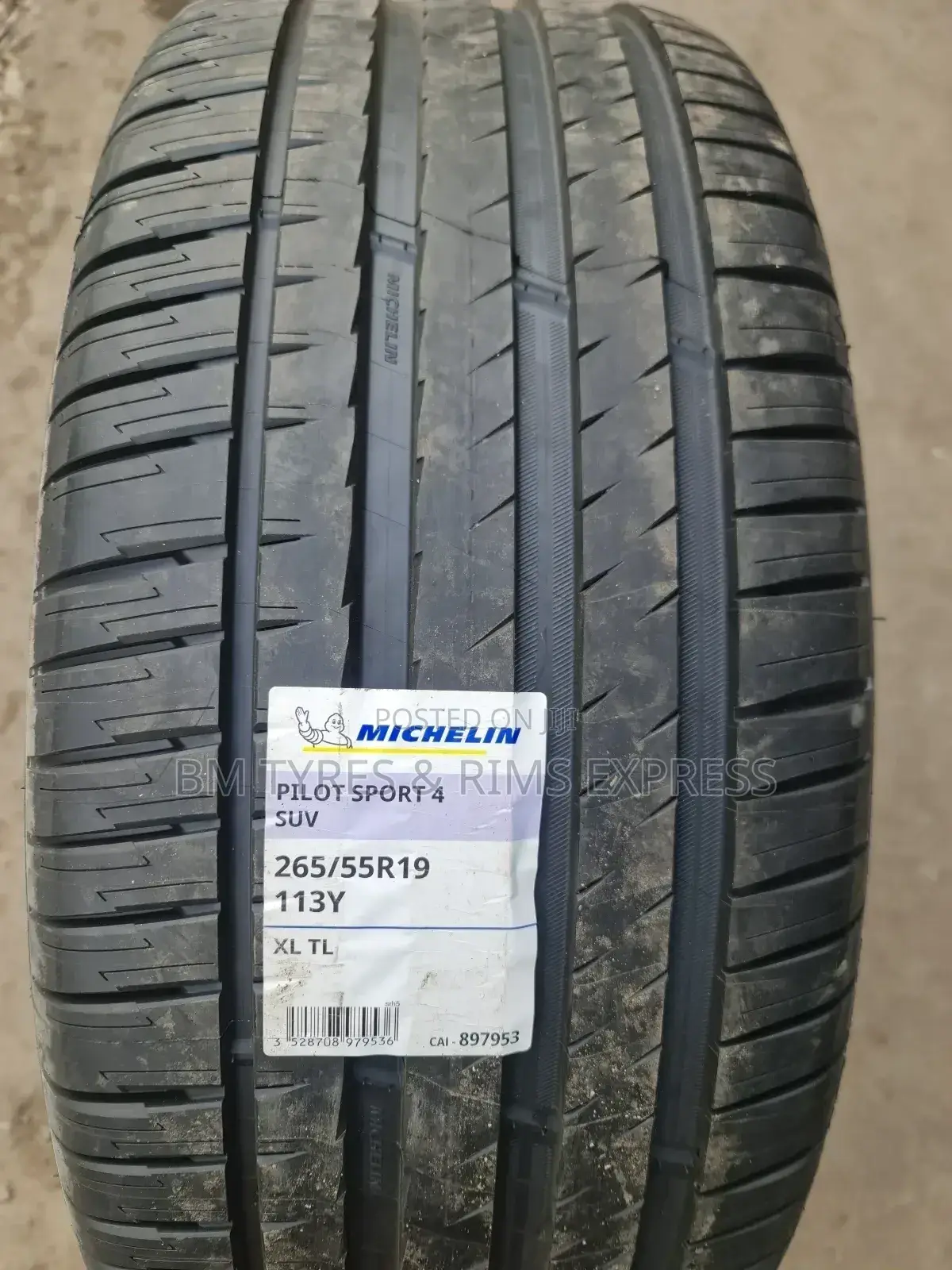 265 /55 R19 Michelin Tyres (Highway)