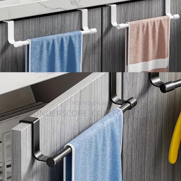 Wall Mounted Kitchen Cabinet Towel Rack