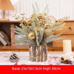 *1pcs Tabletop Mini Christmas Tree Stump