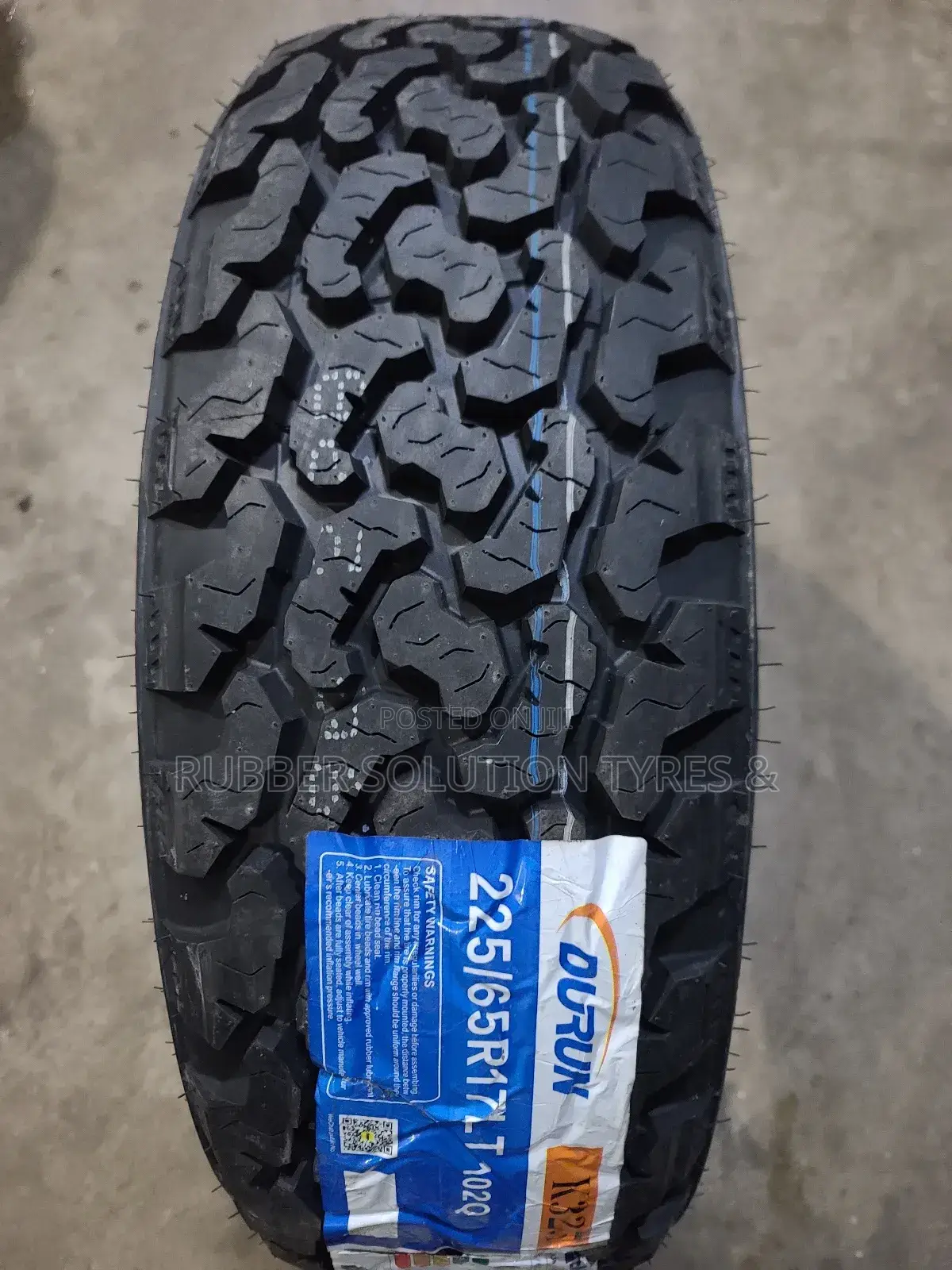 225/65 R17 Durun Tyres L/T 102 Q