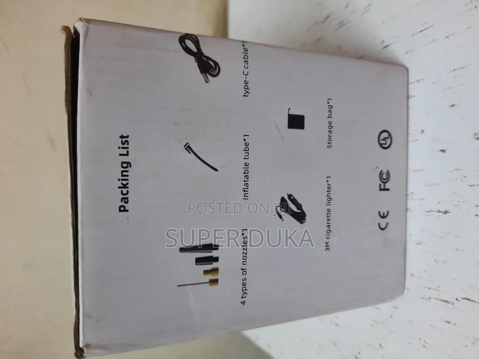 Power Bank.Wireless Pump.Rechargeable Air Compressor/Tire Inflator