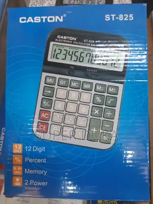 Calculator. Caston St-825 Electronic 12-Digit Battery
