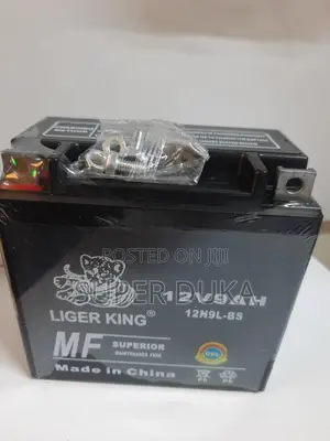 Maintenance Free,Lead-Acid Liger King 12v 9ah Motorcycle Battery.