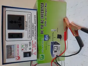 150w Dc to Ac Inverter for Tv and Lighting.Solar Max