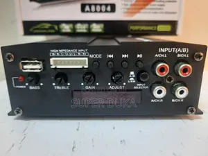 Car Amplifier.4 Channel.Bass Booster,Display,Usb.Fm.Jbl Stage A8004