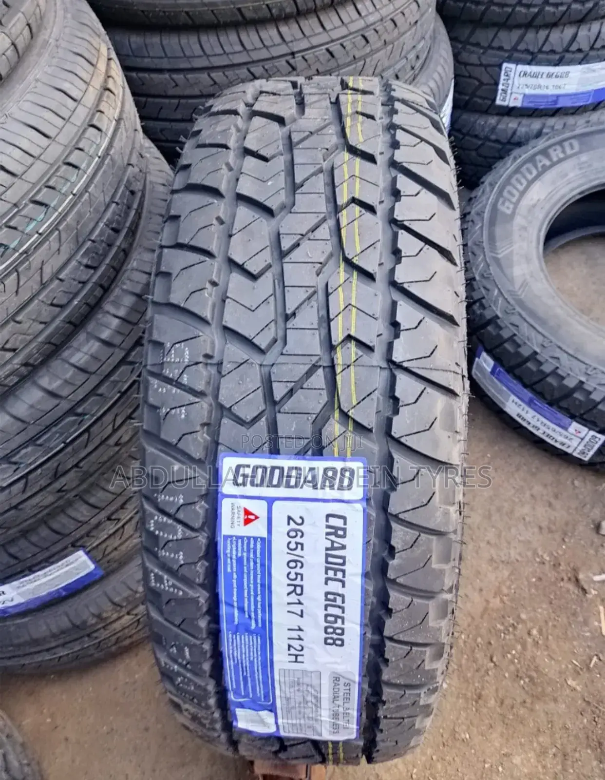 265/65 R17 Gardec Gc688