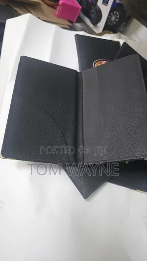 Branded Leather Bill Folder